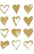 Image result for Gold Glitter Heart