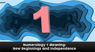 Image result for Numerology 1