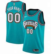 Image result for Grizzlies Throwback Jersey