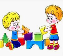 Image result for Children Building with Blocks Clip Art