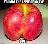 Image result for Apple with Eyes Meme