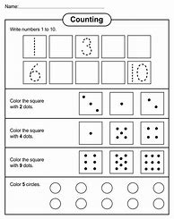 Image result for Addition Facts Kindergarten Worksheets