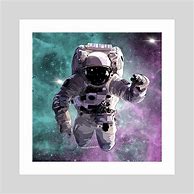 Image result for Astronaut Art Print