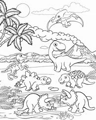Image result for Dinosaur Color Pages