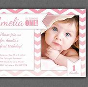 Image result for 1 Year Old Birthday Invitation