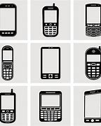 Image result for Brick Cell Phone Silhouette
