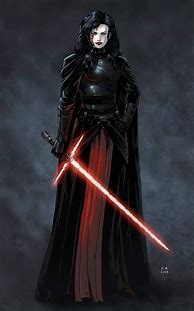 Image result for Sith Lord Long Black Hair Art