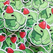 Image result for Back Round Images of Strawberry Frog Cute