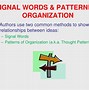Image result for Definition Signal Words