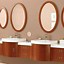 Image result for Cool Bathroom Mirrors