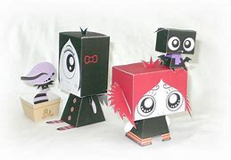 Image result for Ruby Gloom Papercraft Templates