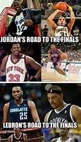 Image result for LeBron MJ Meme