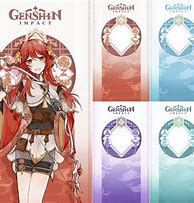 Image result for Game Character Drawing Challenge Template Genshin