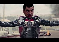 Image result for Mr Bean Iron Man