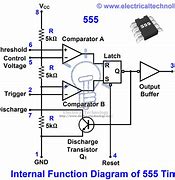Image result for 555 Timer Internal Circuit
