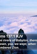 Image result for Psalm 137 KJV