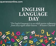 Image result for English Language Day