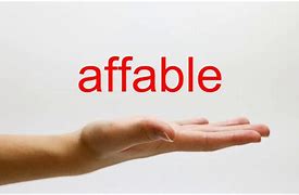Image result for afable