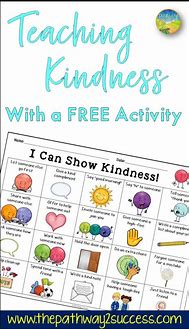 Image result for Activities About Kindness for Kids