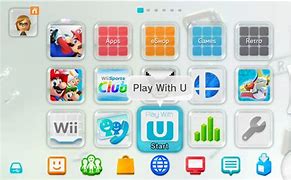 Image result for Nintendo Wii U Menu