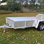 Image result for Aluminum Utility Trailer with Sides