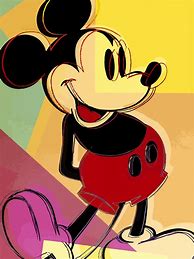 Image result for Mickey Mouse Art