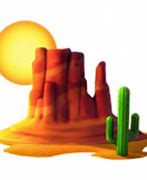 Image result for Desert Emoji