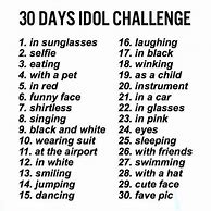 Image result for 30-Day Idol Challenge Day 3