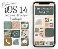 Image result for bohemian iphone home screens