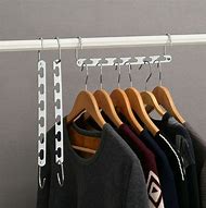 Image result for Metal Space-Saving Hangers