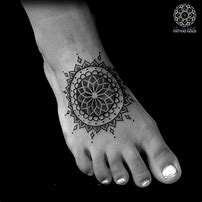 Image result for Mandala Foot Tattoo