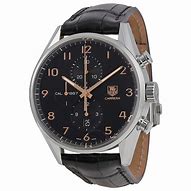 Image result for Tag Carrera 1887 Black Leather