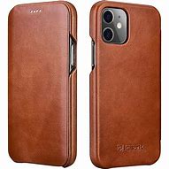 Image result for Leather Case for iPhone 12 Mini