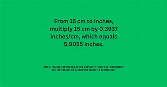 Image result for 15 Cm in Inches