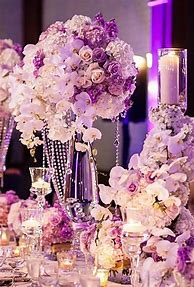 Image result for Lavender and Gold Wedding