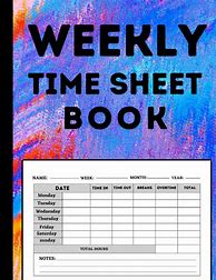 Image result for Time Sheet Books