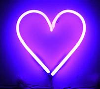 Image result for Bright Neon Heart Wallpaper