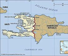 Image result for Haiti Dr Map