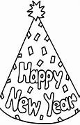 Image result for Happy New Year Hat Printable