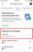 Image result for How to Change Password On Gmail App