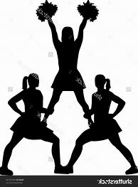 Image result for Cheer Pyramid Clip Art