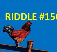 Image result for Rooster Riddle