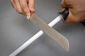 Image result for How to Sharpen Serrated Knives