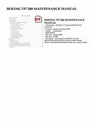 Image result for Boeing Aircraft Maintenance Manual PDF