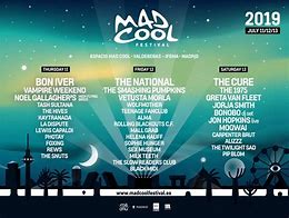 Image result for Mad Cool Festival Line Up