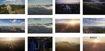 Image result for Apple TV Screensaver with Yellow Skyscrapers