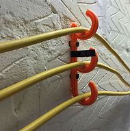 Image result for Insulated S Hook for Cable Hanger