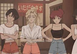 Image result for Green Aesthetic 90s Anime