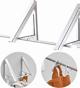 Image result for Clothes Hanger Rods Wall Mount
