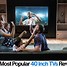Image result for 65 in TV On a White Wall